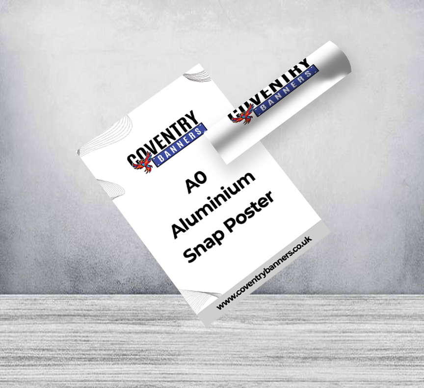 A0 Aluminium Snap Poster Frame Replacement Graphics