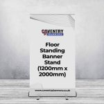 Floor Standing Banner Stand (1200mm x 2000mm)