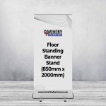 Floor Standing Banner Stand (850mm x 2000mm)