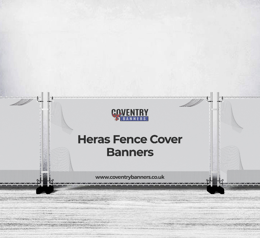 Heras Fence Cover Banners