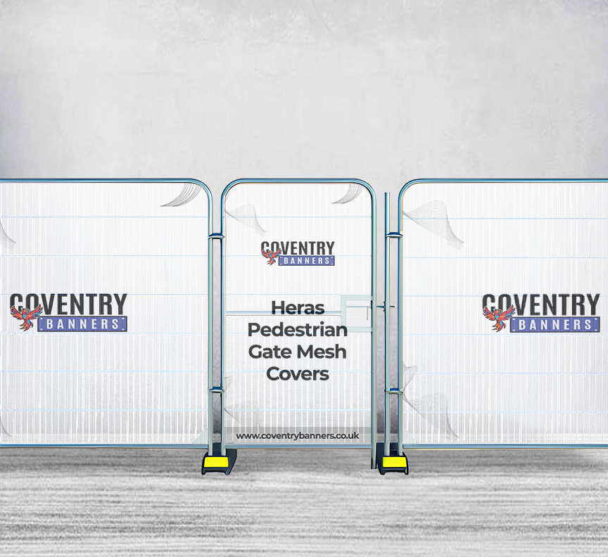 Heras Pedestrian Gate Mesh Covers