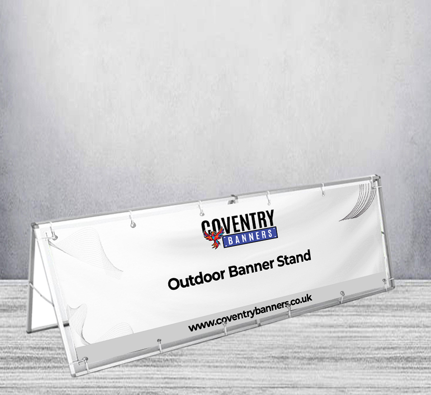 Outdoor Banner Stand