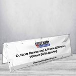 Outdoor Banner and A-Frame 1500mm x 700mm (With Banner)