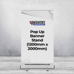 Pop Up Banner Stand (1200mm x 2000mm)
