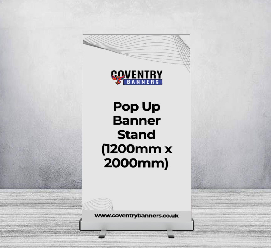 Pop Up Banner Stand (1200mm x 2000mm)