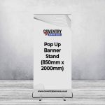 Pop Up Banner Stand (850mm x 2000mm)