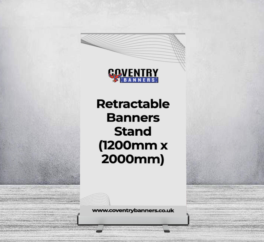 Retractable Banners Stand (1200mm x 2000mm)