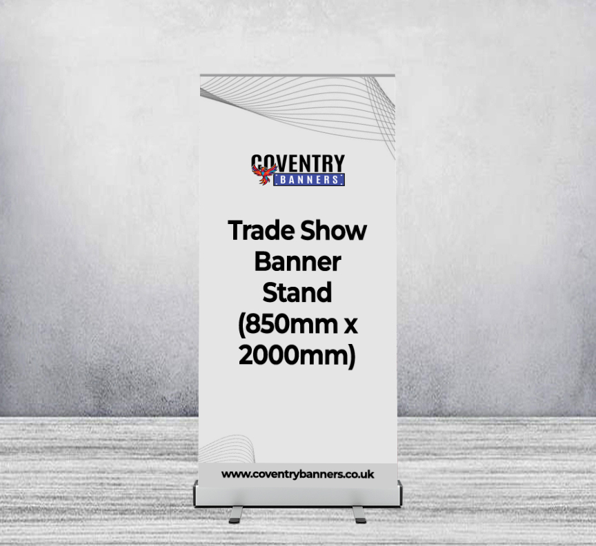 Trade Show Banner Stand (850mm x 2000mm)