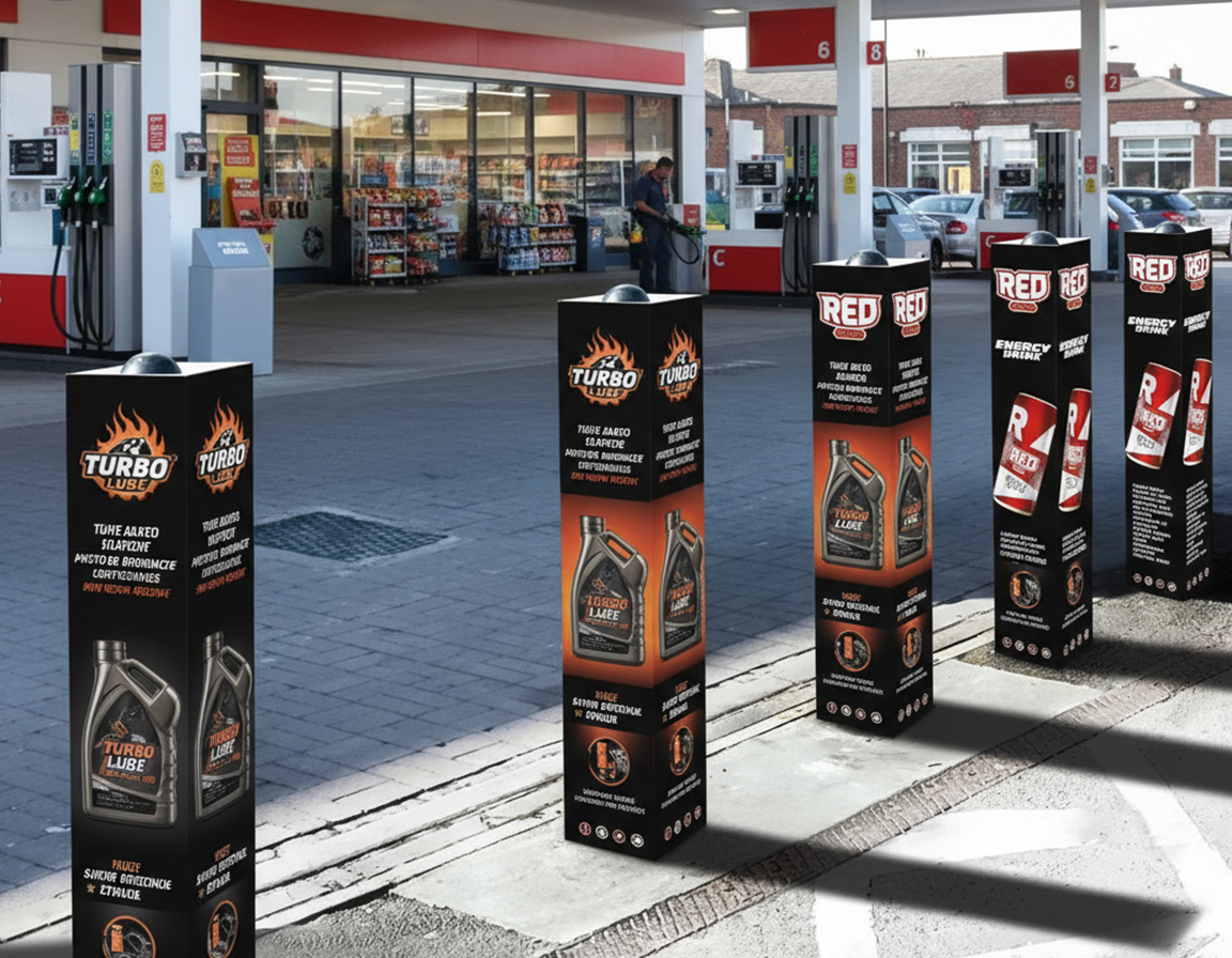 Bollard Covers & Sleeves Printing