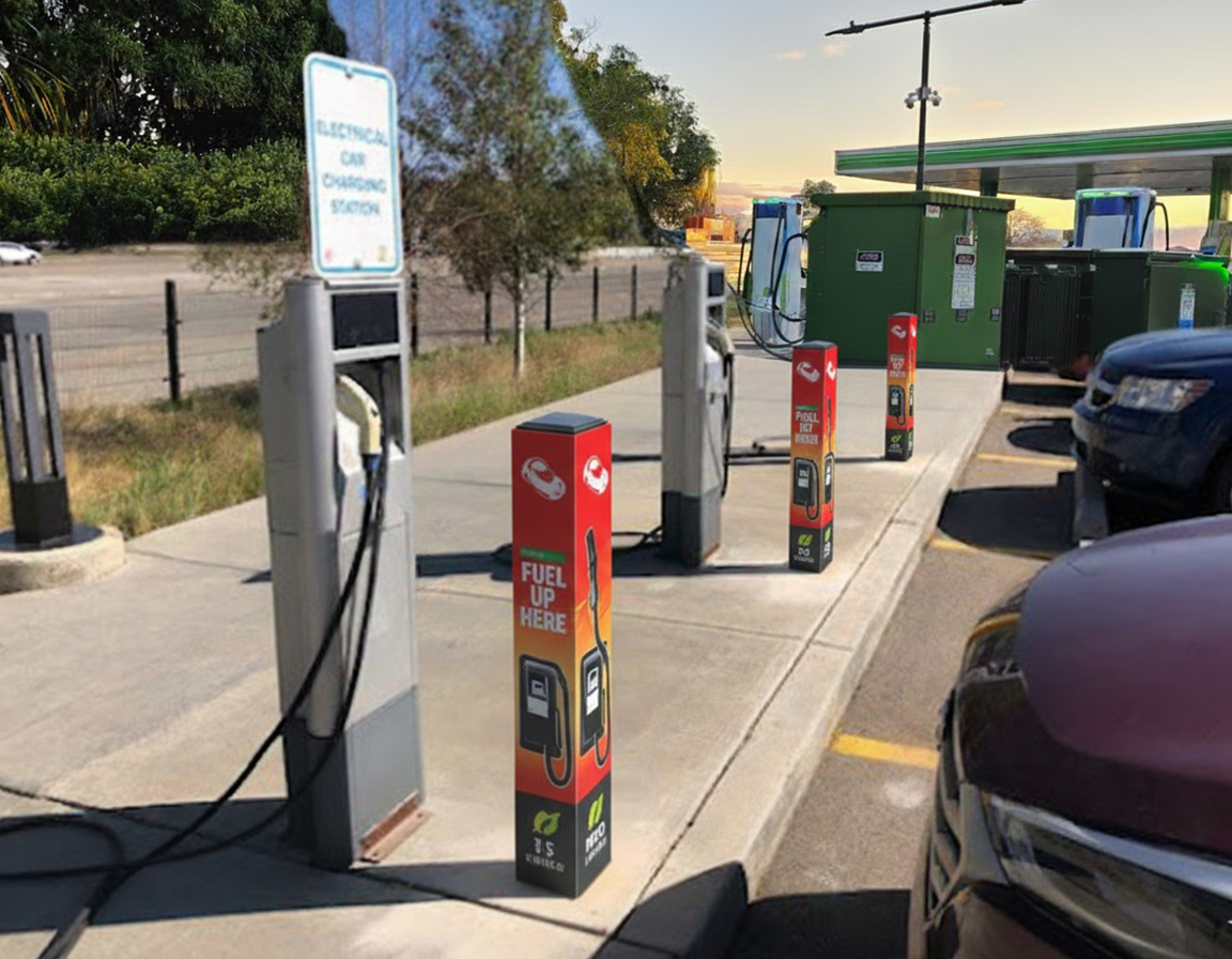 Square Bollard Covers